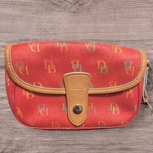 Dooney and Bourke Red Signature Wallet